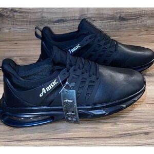 NWT Arisic Mens Slip Resistant Shoes, size 12.5‎